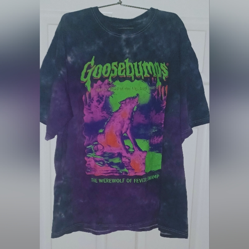 Goosebumps "The Werewolf Of Fever Swamp" Tie-dye Tee